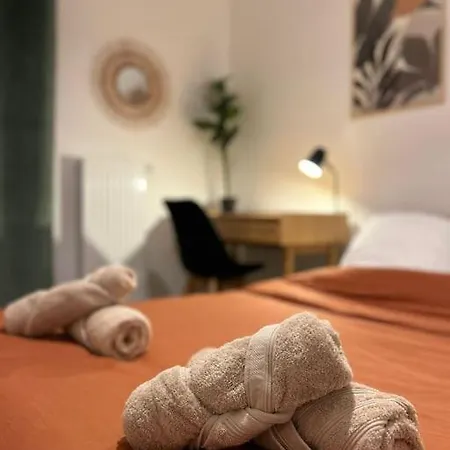 T3 Moderne - Proche Tram - Parking Prive Lägenhet