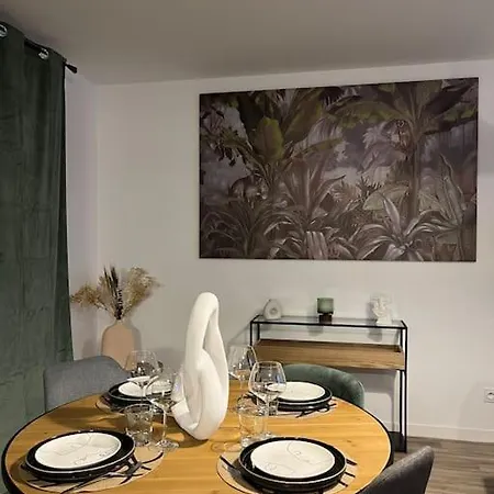 T3 Moderne - Proche Tram - Parking Prive דירה אנז'ה