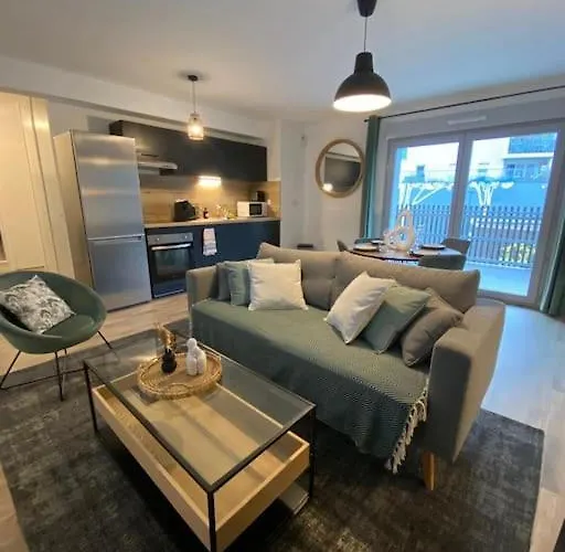 T3 Moderne - Proche Tram - Parking Prive Apartamento *