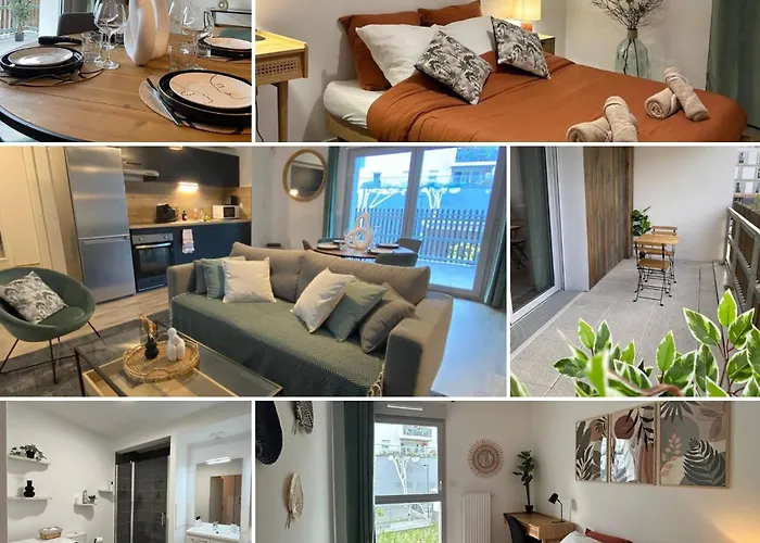 Apartamento T3 Moderne - Proche Tram - Parking Prive